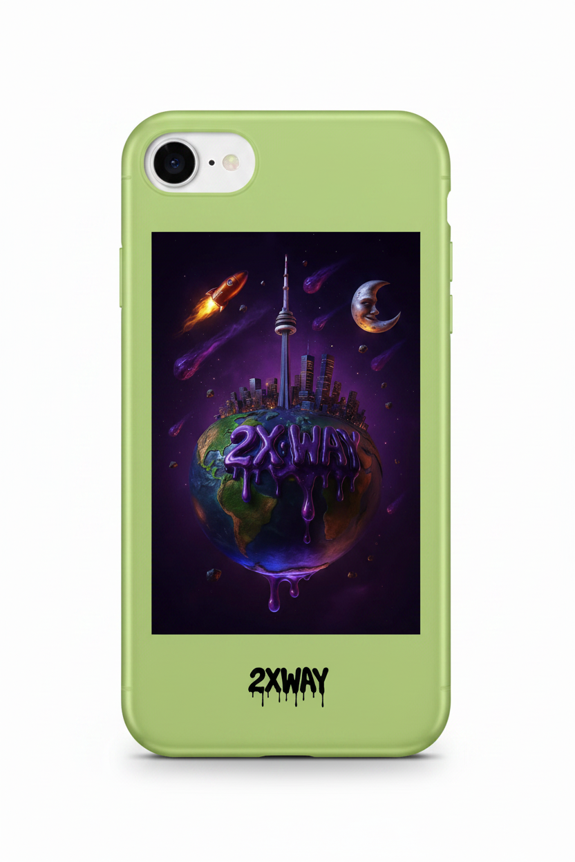 2XWay Slime Green Phone Case