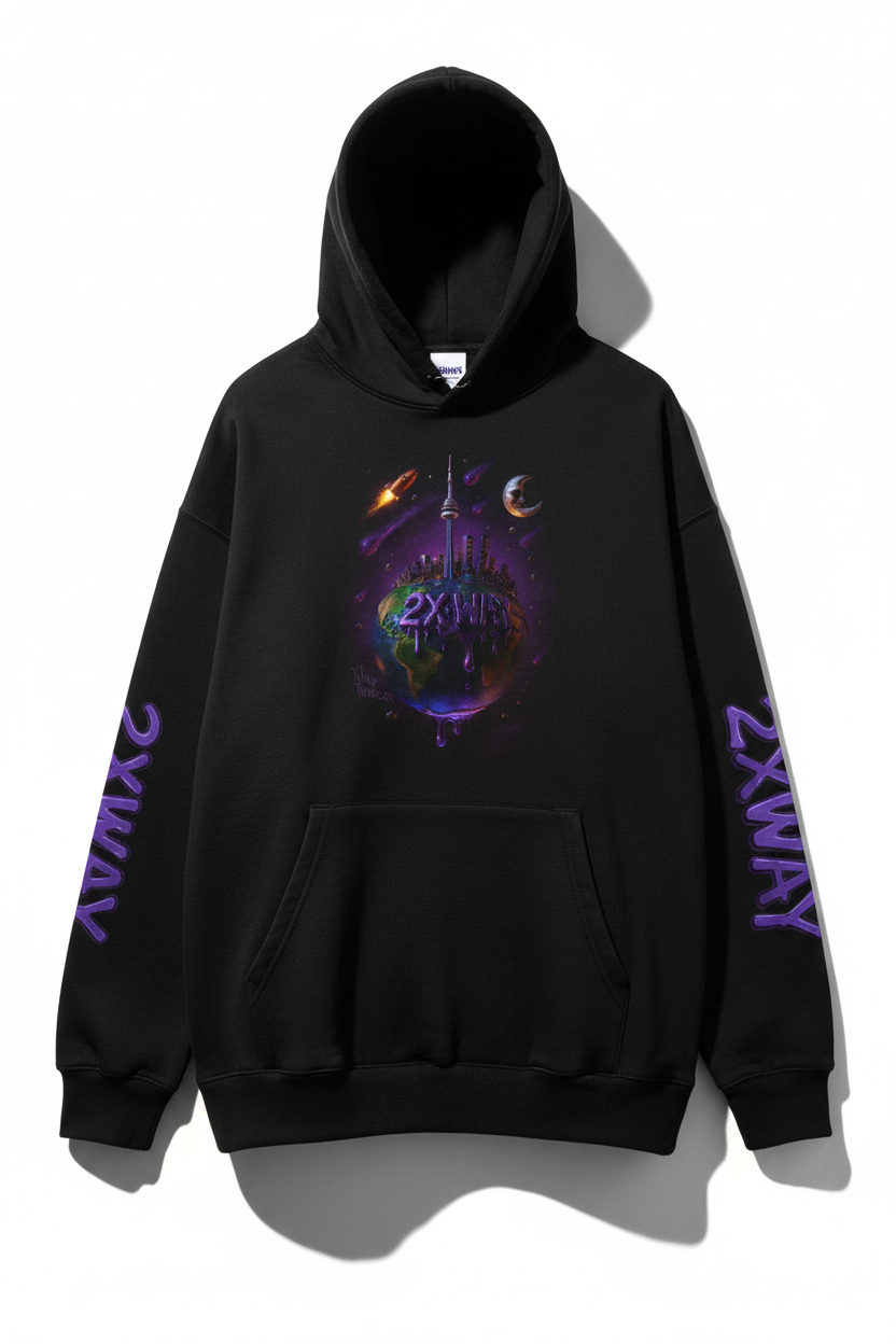 Black Hoodie 2XWay