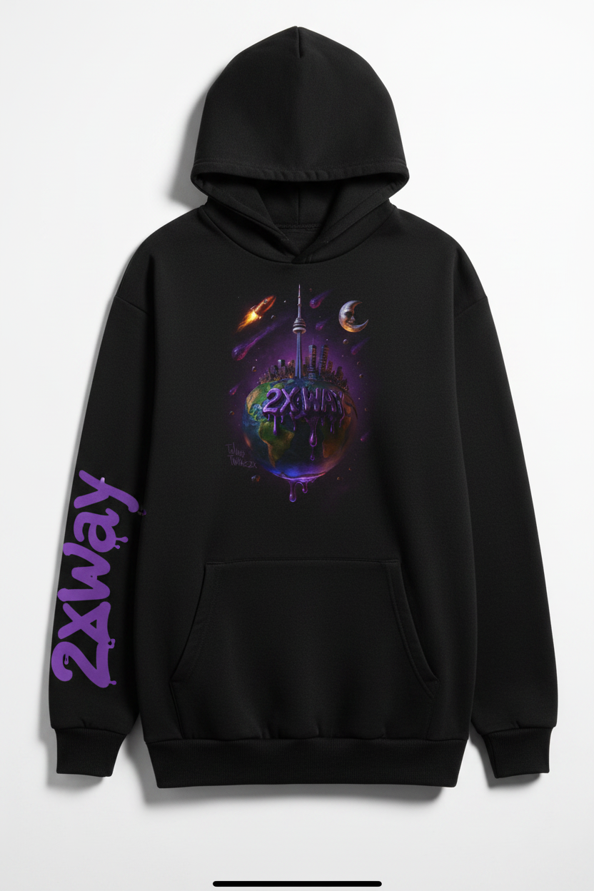 Black Hoodie 2XWay