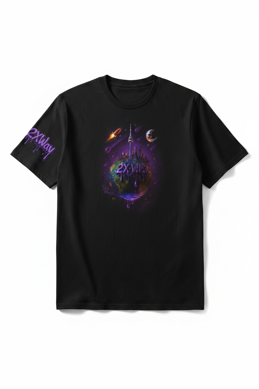 Black T-Shirt Product Shot