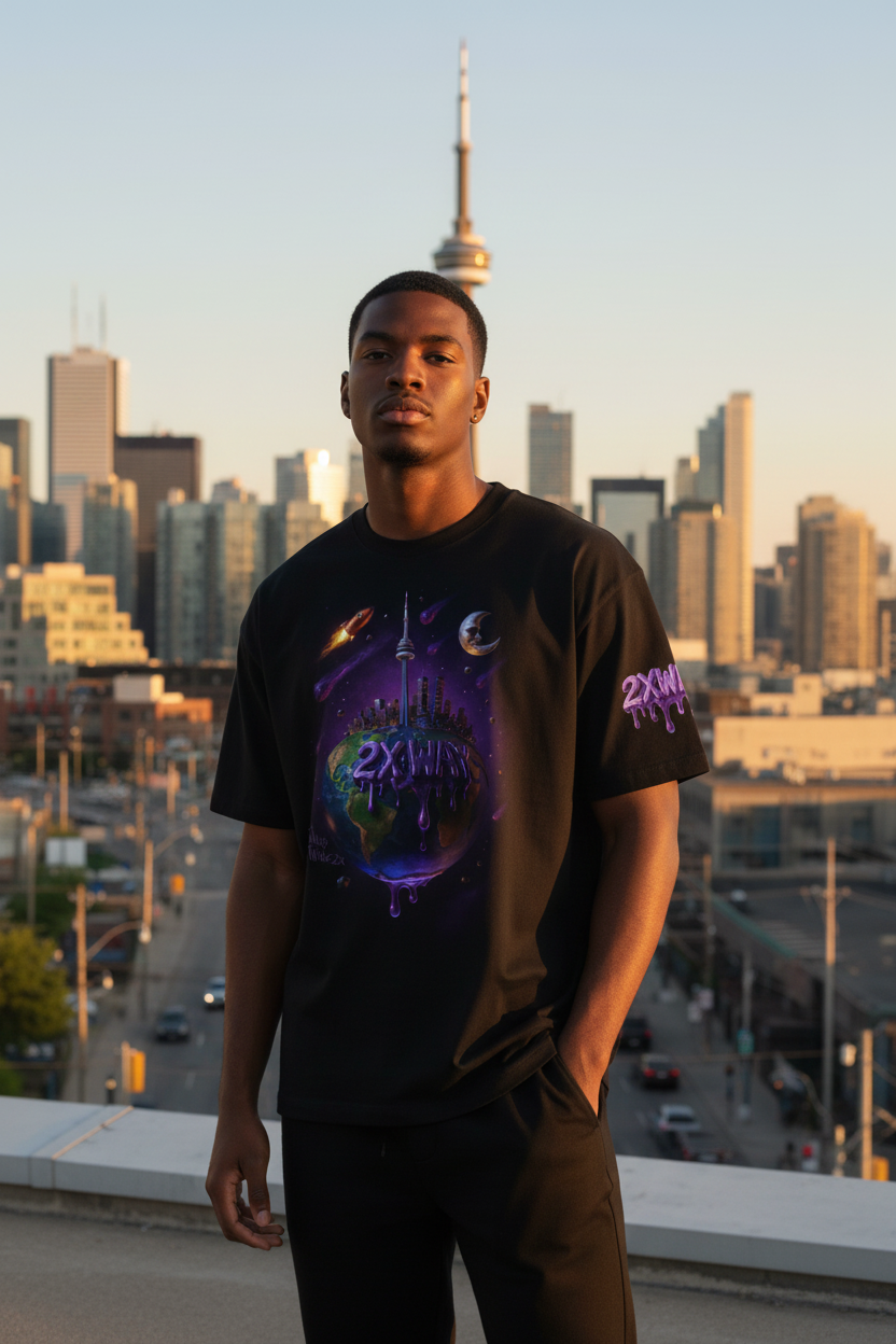 Black T-Shirt Toronto Lifestyle