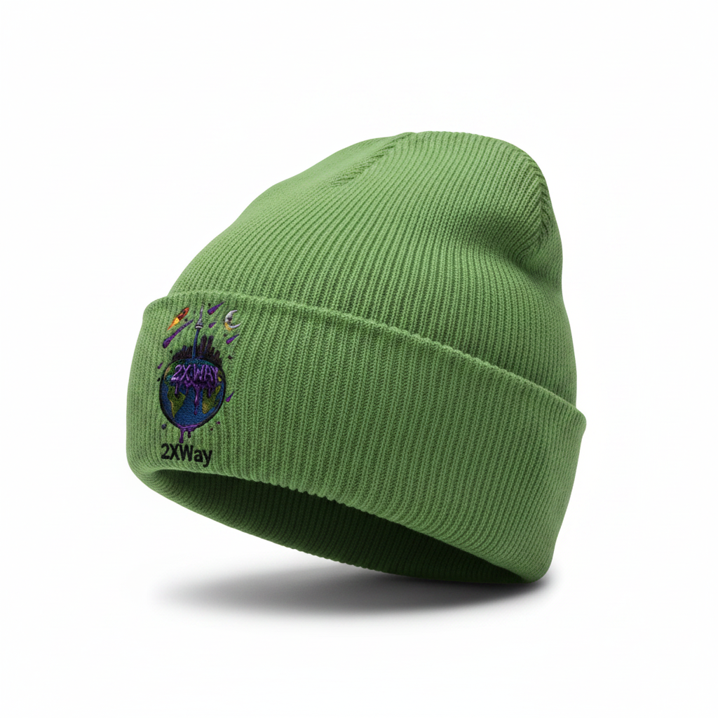 Slime Green Beanie