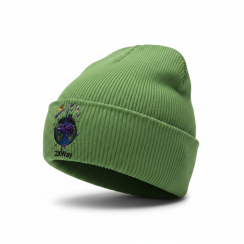 Slime Green Beanie
