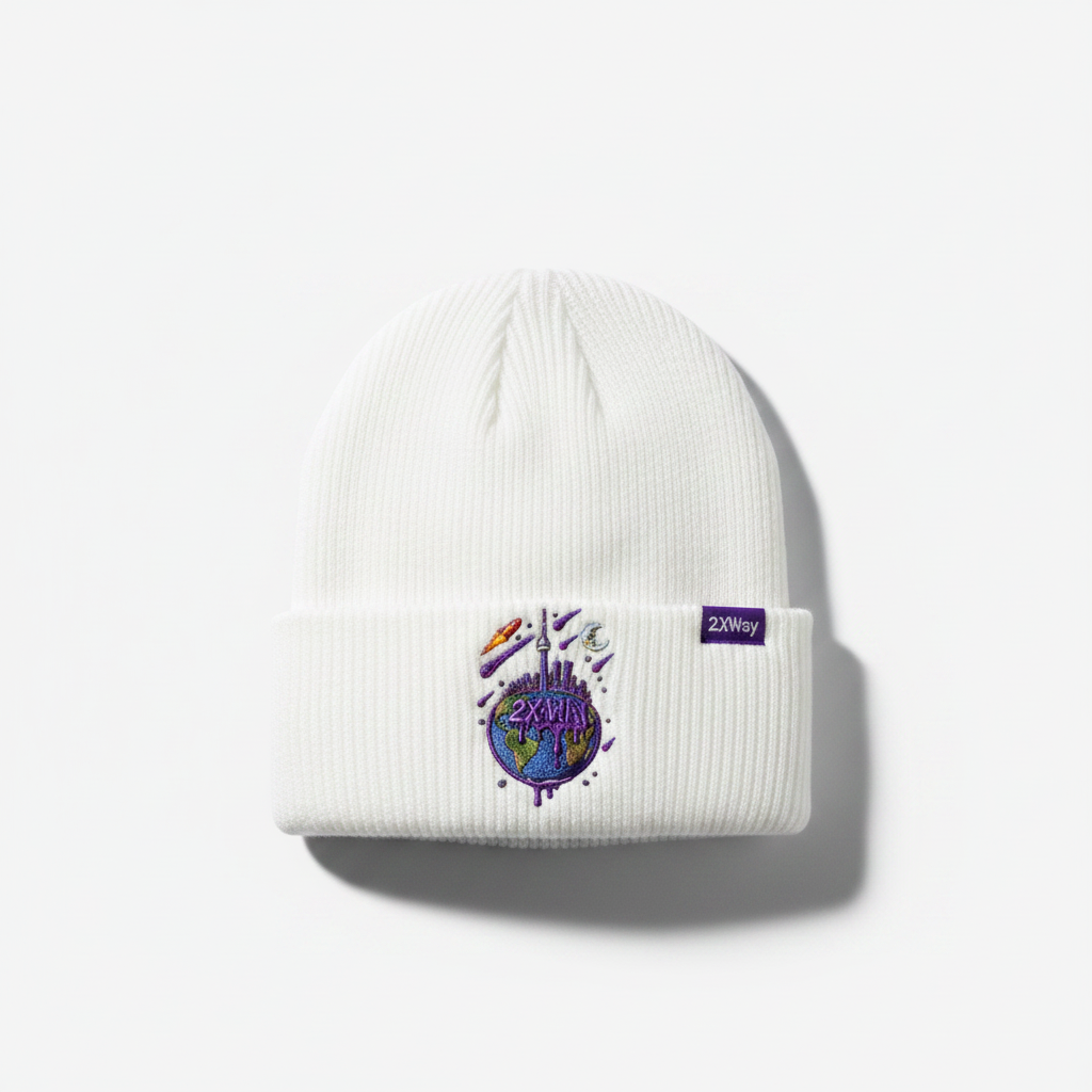 White Beanie